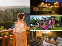 CENTRUM SOLINY Domki przy Zaporze i kolejce-150m/JACUZZI/CAŁY ROK!