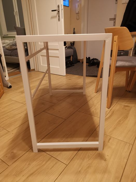 Małe Składane Biurko 100x 48 x 75 cm białe, nowe