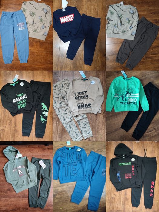 Спортивные штаны, джинсы, регланы, свитшоты, костюмы, пижамы, футболки