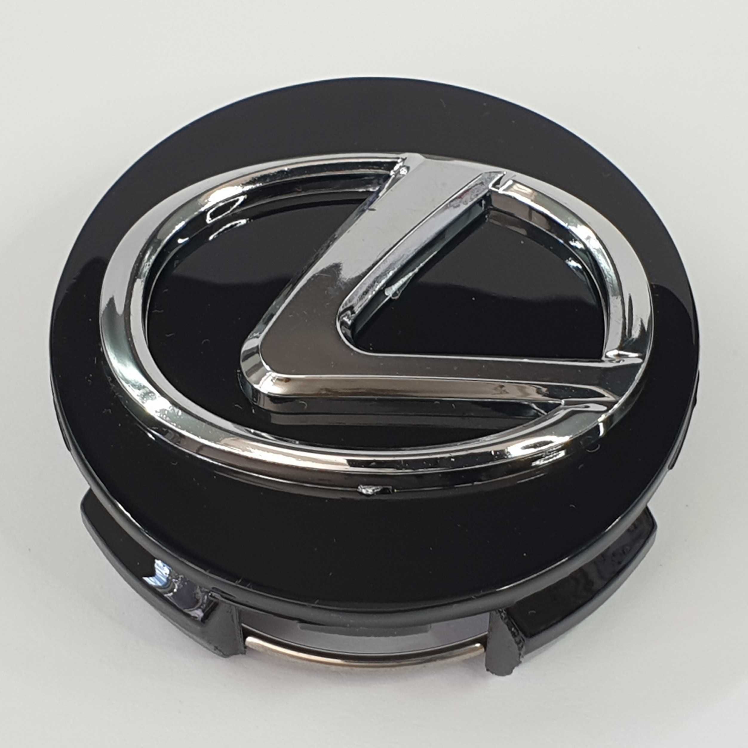 dekielki LEXUS 62mm ASO dekle 4szt czarne oryginalne