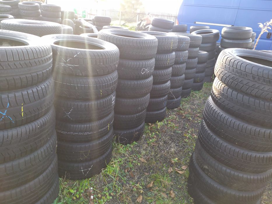 Sprzedam opony uzywane zimowe 215/65/16