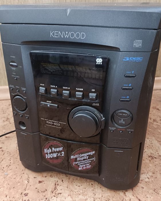 Продаю музичний центр Kenwood RXD-503 — ідеальний стан