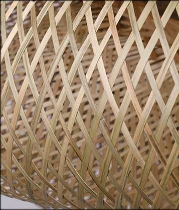 Lampa sufitowa lampa bambusowa naturalna boho