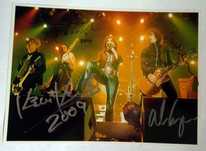 Alice Cooper with band (автографы)