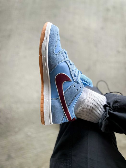 Мужские кроссовки Nike SB Dunk Low "Valour Blue Team Maroon" 41-45