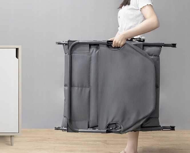 Turystyczne Łóżko Składane Wędkarskie Do Leżenia Siedzenia 2w1