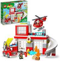 LEGO DUPLO Rescue Remiza strażacka i helikopter