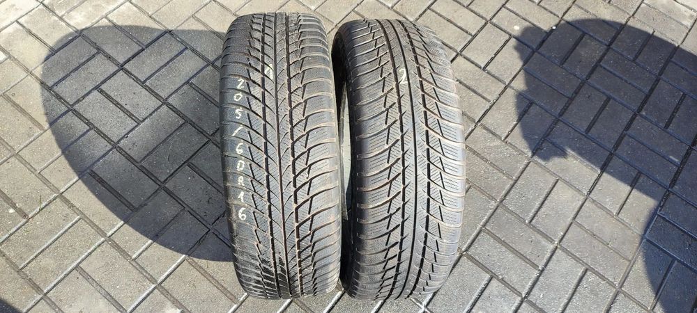 OPONY ZIMOWE 205/60R16 92H BRIDGESTONE BLIZZAK LM001 (3919) ZIMA 2 SZTUKI PARA