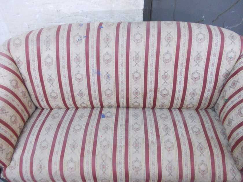 Przedwojenna eklektyczna sofa ławka kanapa – oryginał
