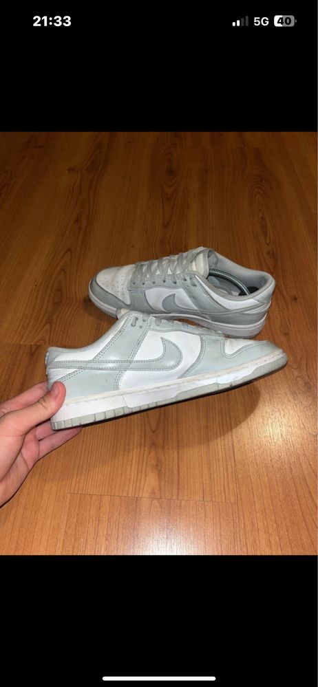 Nike dunk low white N40