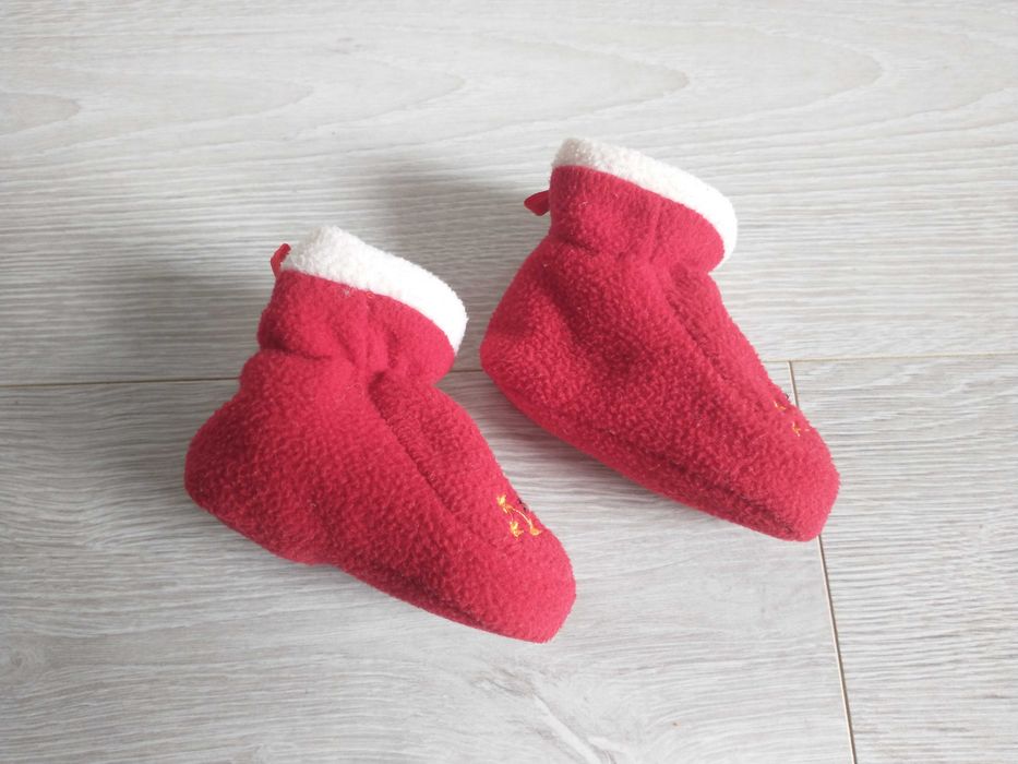 Kapcie / bamboszki świąteczne