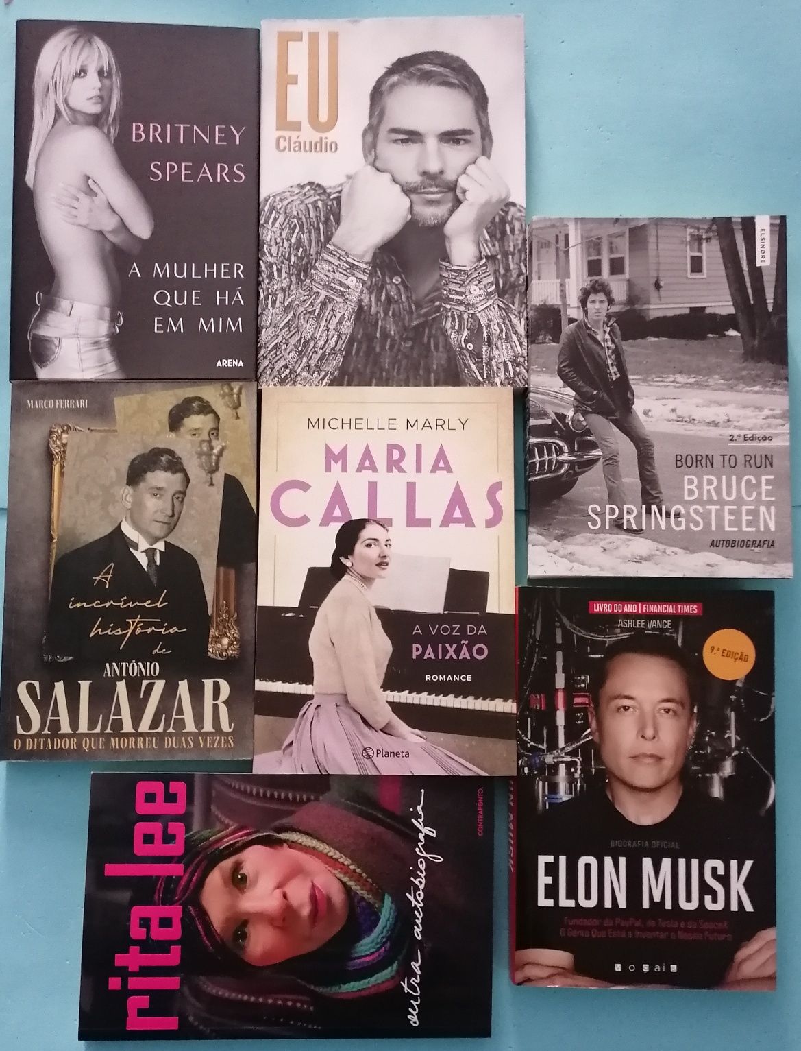26 livros NOVOS -Biografias-Desde 3,90€-Portes grátis(ler descrição)