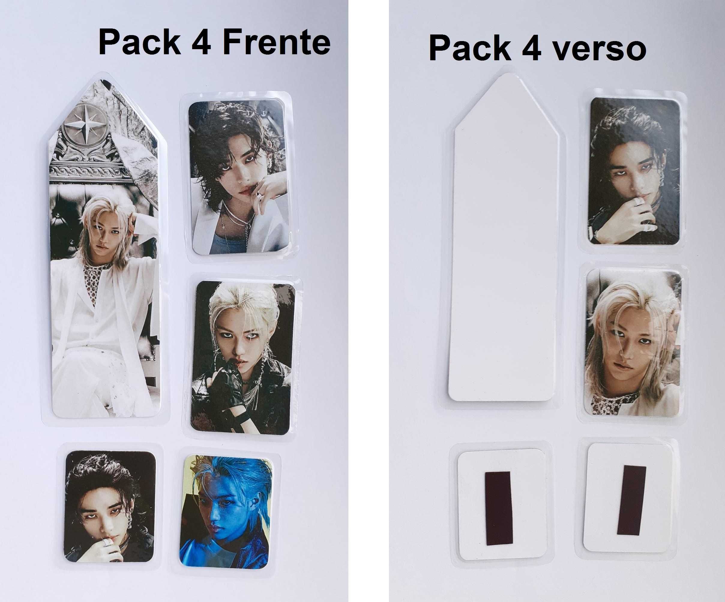 Pack laminados marcador, íman stray kids ateez Kpop