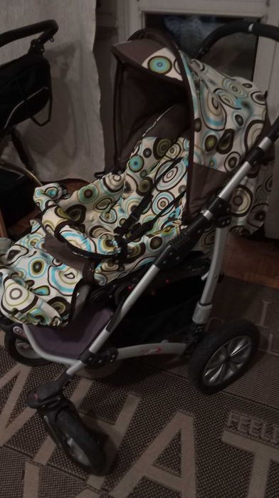 Sprzedam wozek alu jet by babyactive 3w1