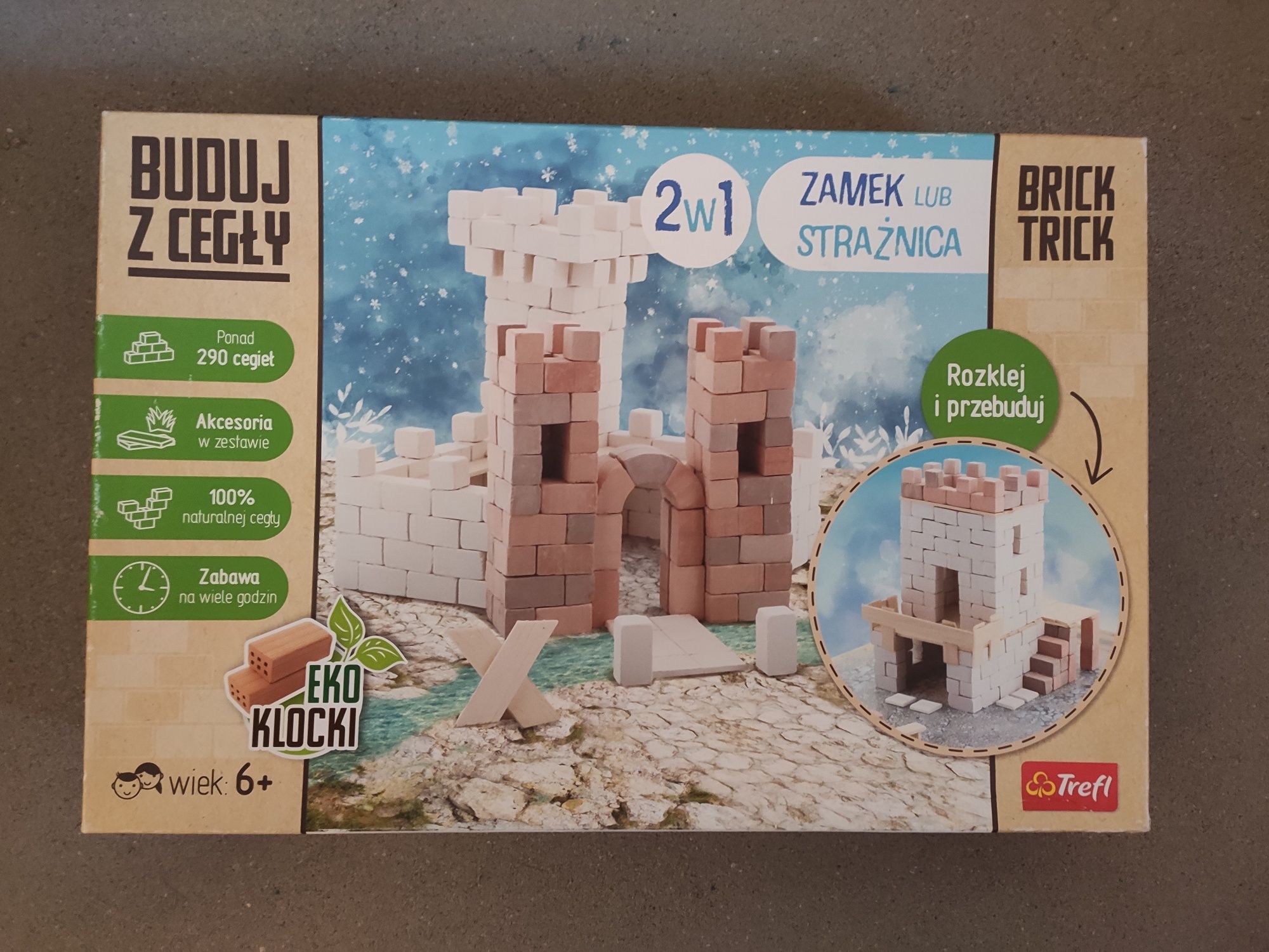 Brick trick buduj z cegły 2w1 latarnia lub mostek