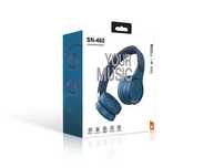 Навушники накладні з Bluetooth SN-460 колір: чорний