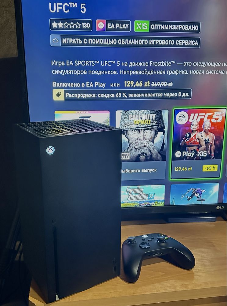 Xbox series X 1TB (Українська гарантія)