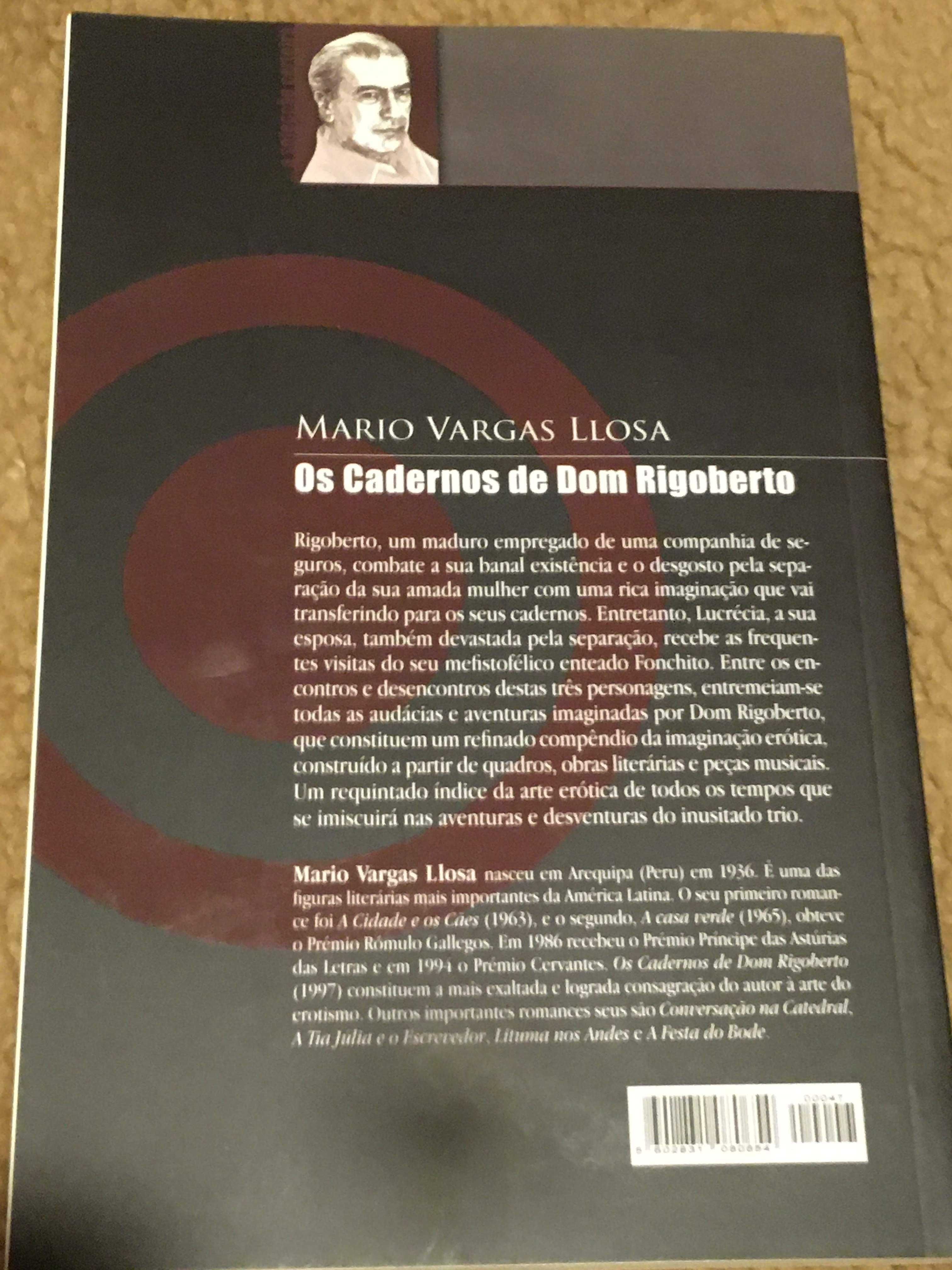 Livro Os cadernos de Dom Rigoberto