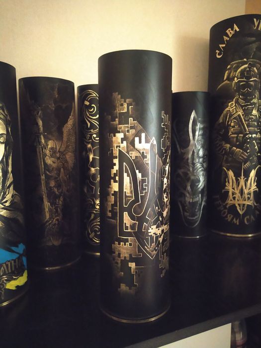 Гільза сувенір Ексклюзивна 105 латунь на подарунок аукціон чи колекції