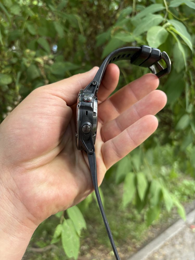 Garmin Fenix 5X Sapphire Повний комплект + чорний ремінь