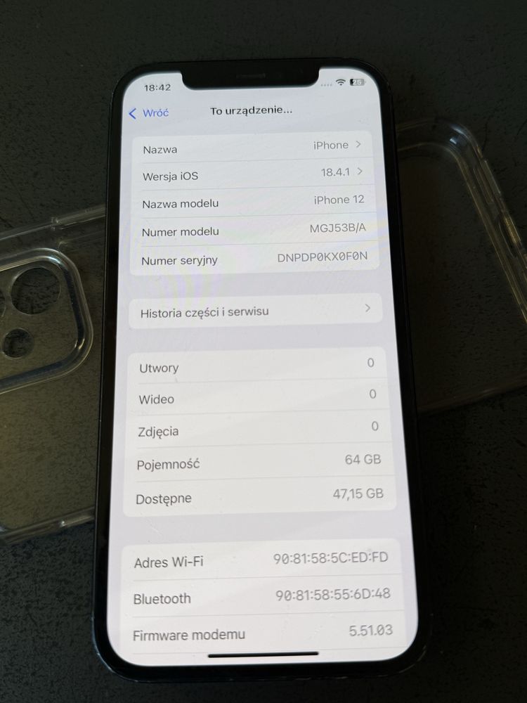 Iphone 12 76% Zbite plecki