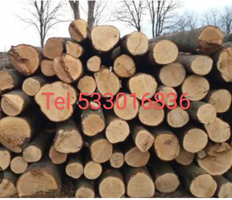 Drewno opałowe w wałku