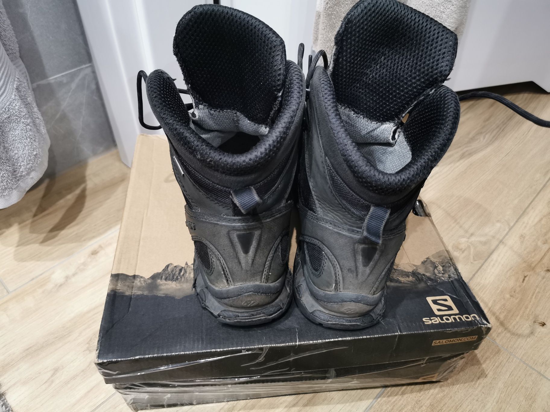 Salomon QUEST 4D GTX Forces czarne EUR 44 (28 cm) używane
