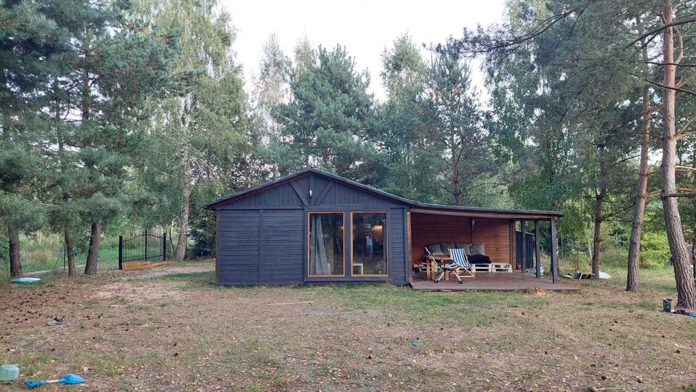 Działka letniskowa z domkiem