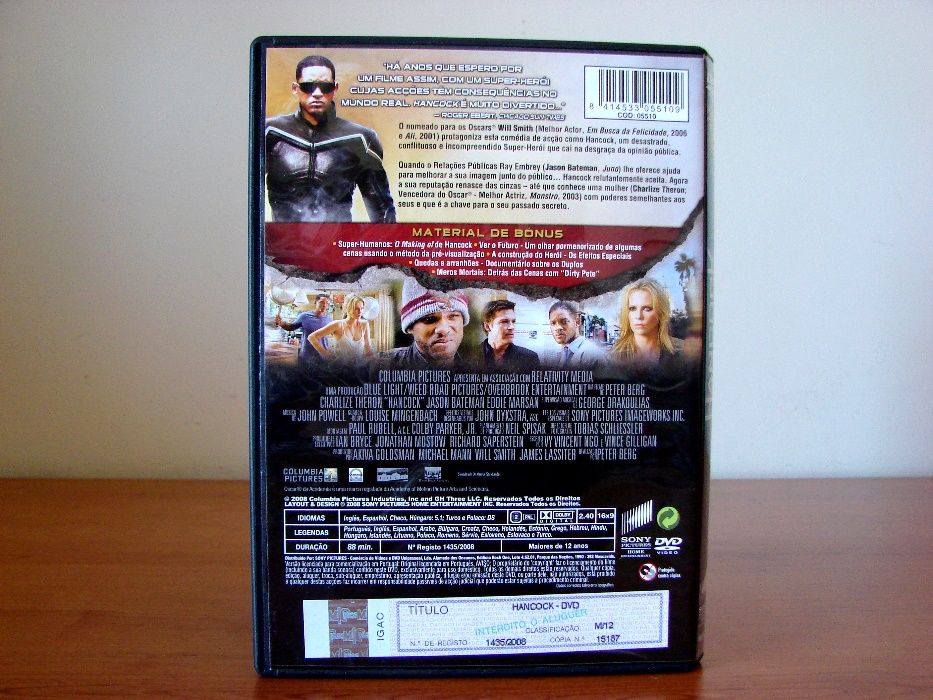 Filme de 2008 em DVD com Will Smith