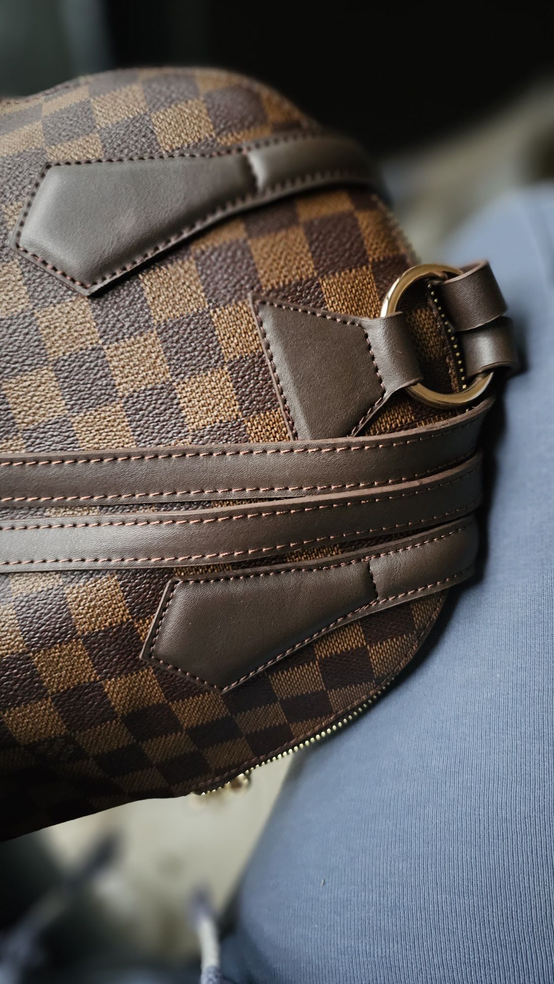 Plecak damier lv moonback pack piękny