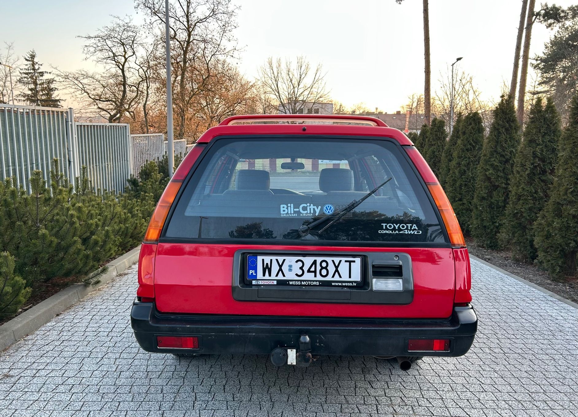 Toyota Corolla 1.6XLI 16v EFI 4X4 AWD Pojazd wpisany do rejestru zabytków #tercel