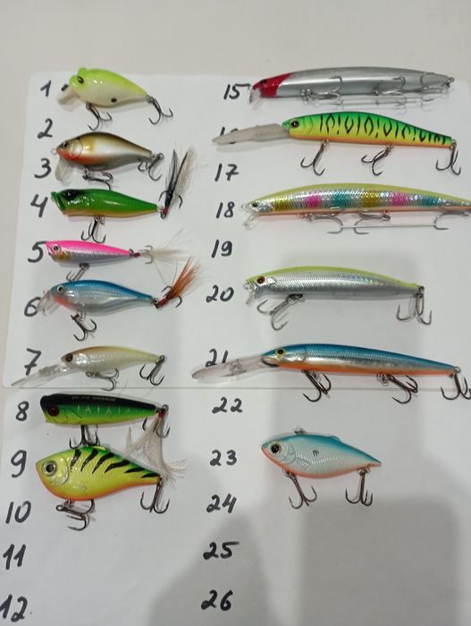Продам воблери Megabass.DEPS.Imakatsu.