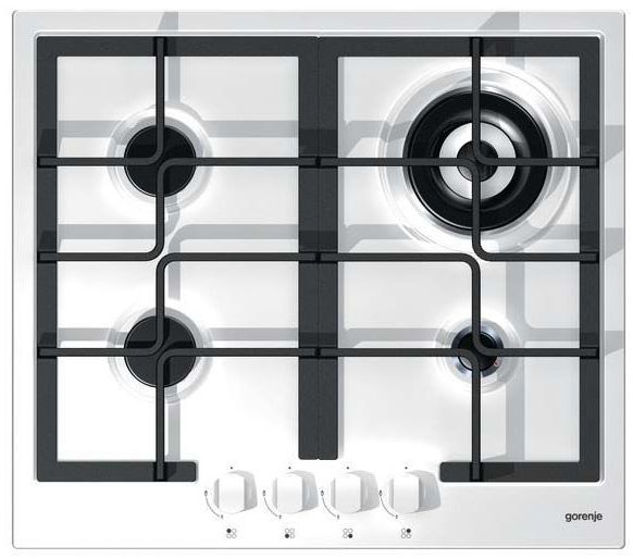 Газова варильна панель  GORENJE G6N50AW Біла Емаль Нова