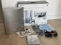 Sony PlayStation 3 FAT Satin Silver Gran Turismo PS3 CECHL00 cfw delid