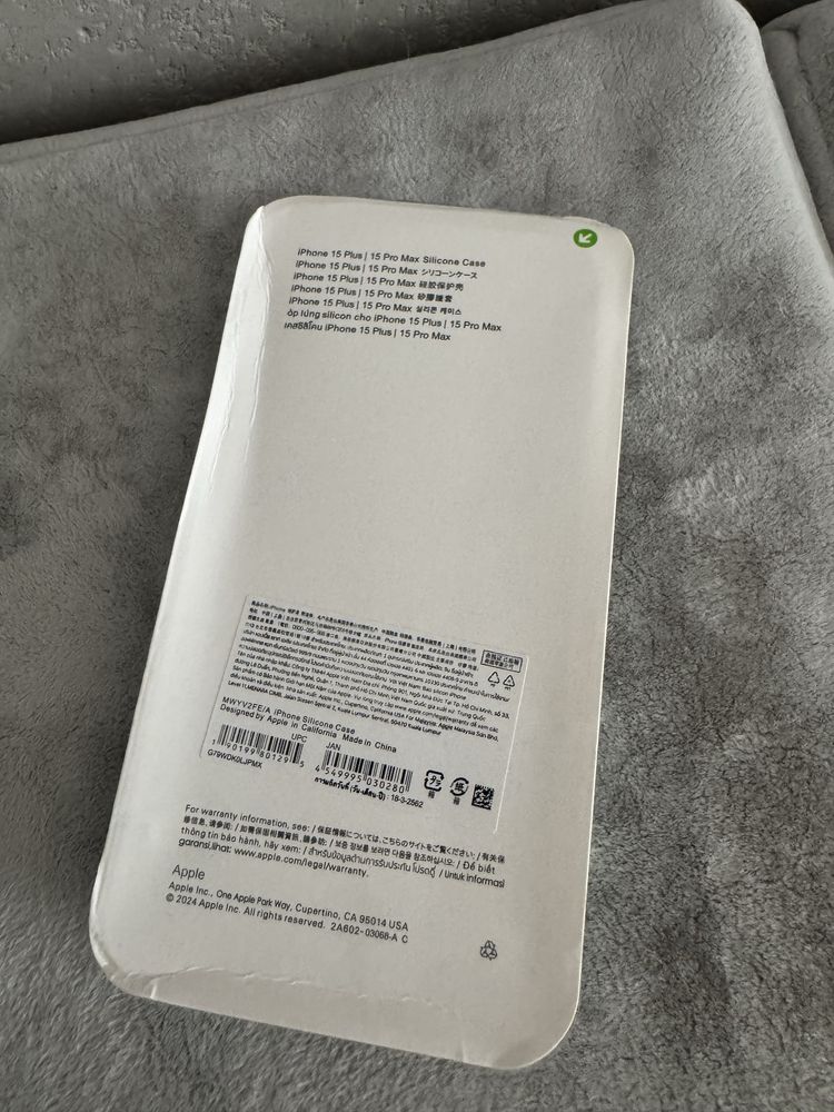 Etui Apple Silicone Case IPhone 15 Pro Max Nowe