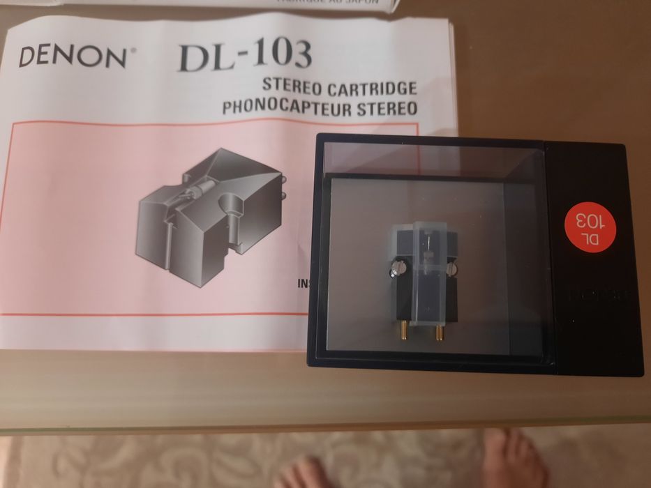 Звукосниматель(катридж)для винилового проигрывателя DENON  DL-103 MC