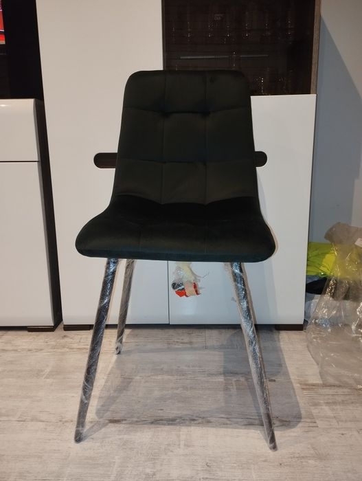 Krzesło butelkowa zieleń