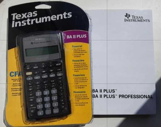 Финансовый калькулятор Texas Instruments BAII Plus