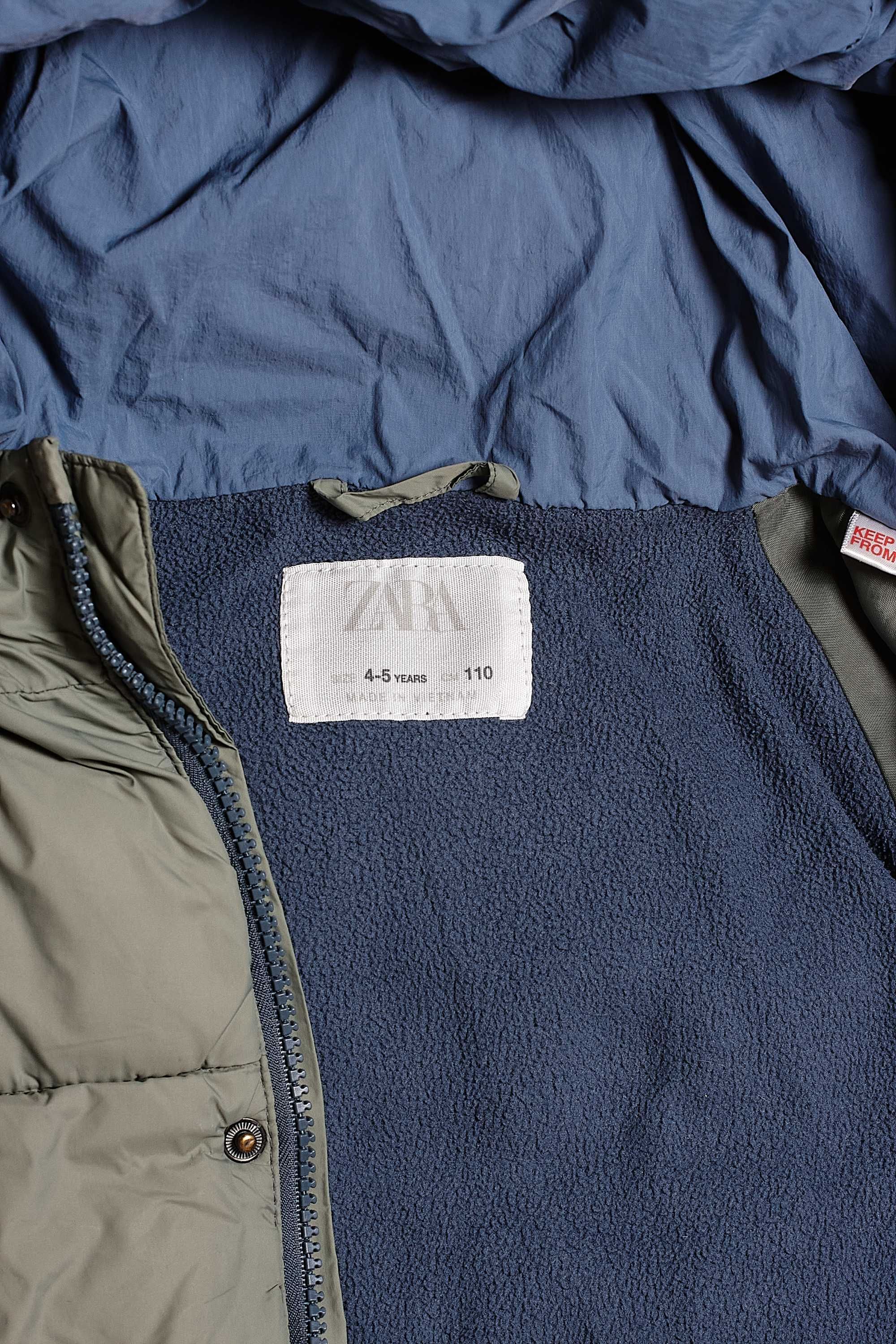 Куртка дитяча зимова на синтепоні ZARA 4-5 років