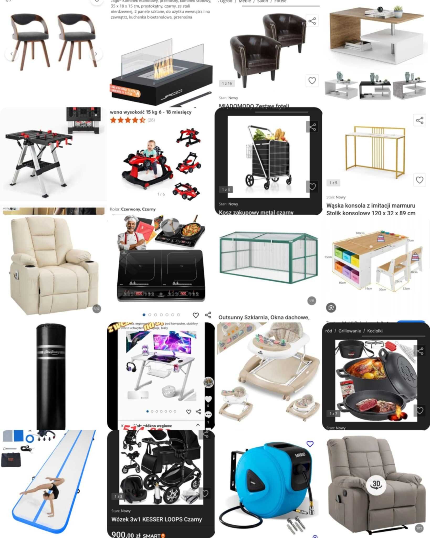 Palety MIX Zwroty Konsumenckie AGD Lidl Amazon Meble Home Odzież Box