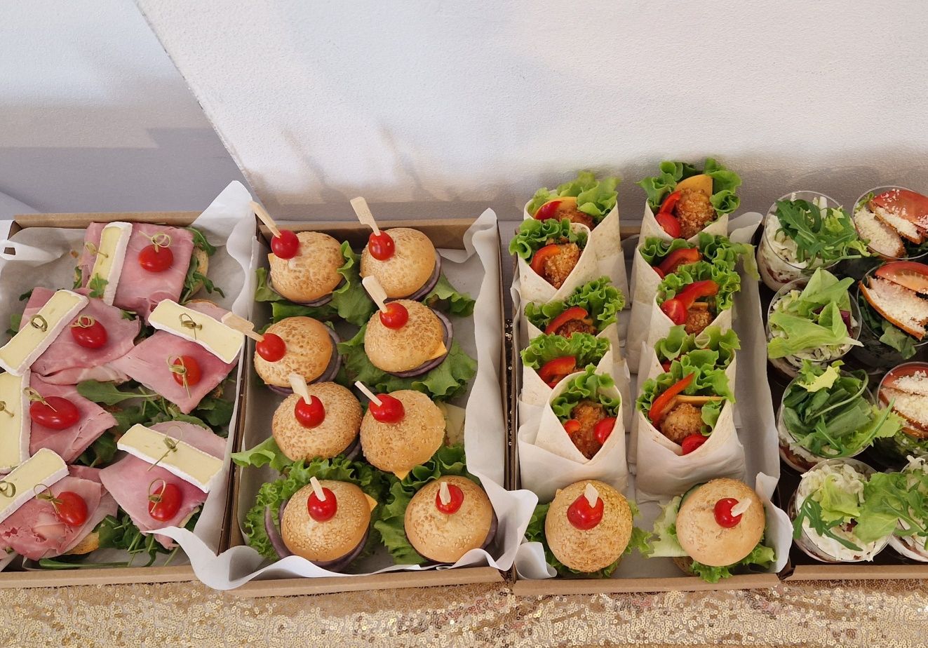 Catering na każdą okazję, przekąski, fingerfood