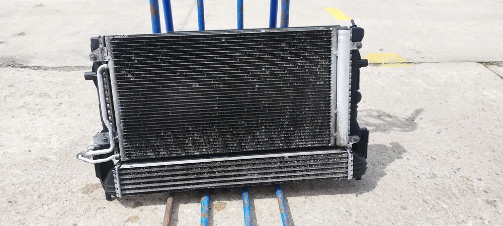 Skoda Fabia II Polo Ibiza 1.2 tdi chłodnice kpl + wentylator