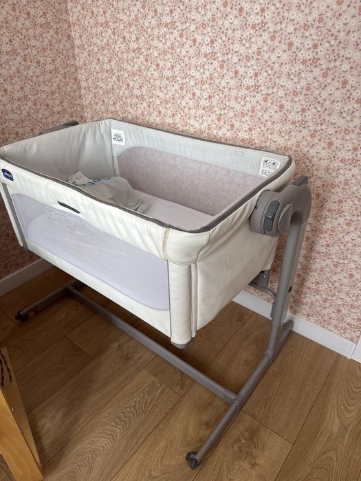 Dostawka lozeczko chicco plus materac rucken