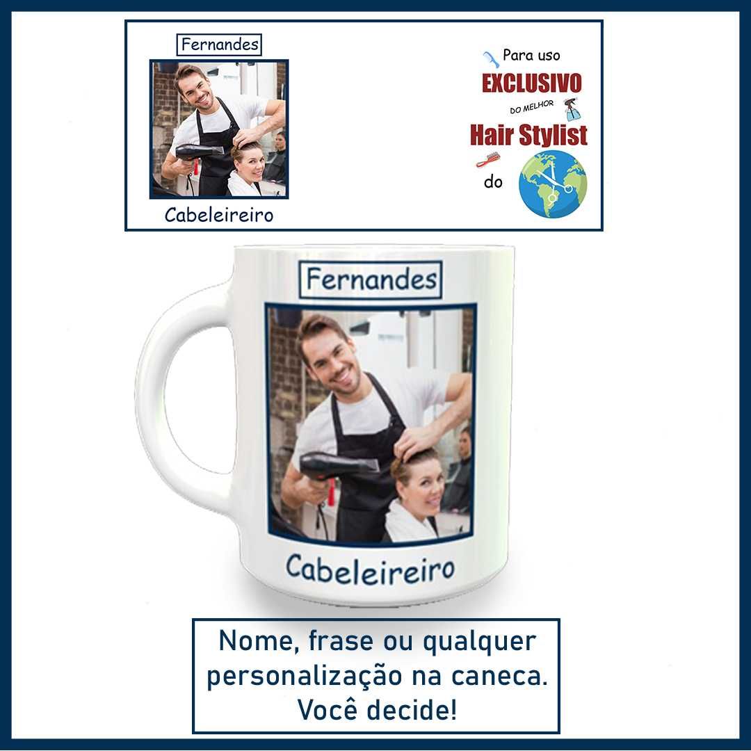 Caneca Personalizada Cabeleireiro Presente