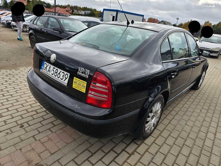 Skoda SuperB 2006r/1.9TDI/105KM/opłaty aktualne/okazja/klima/manual