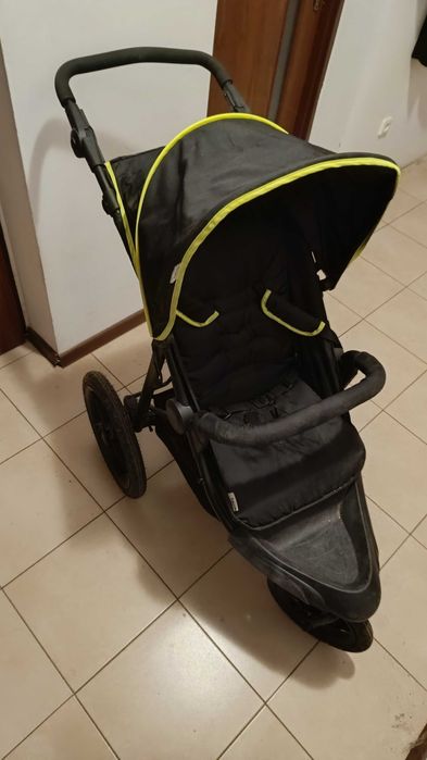 Wózek Hauck Runner Air 3 czarno-zielony