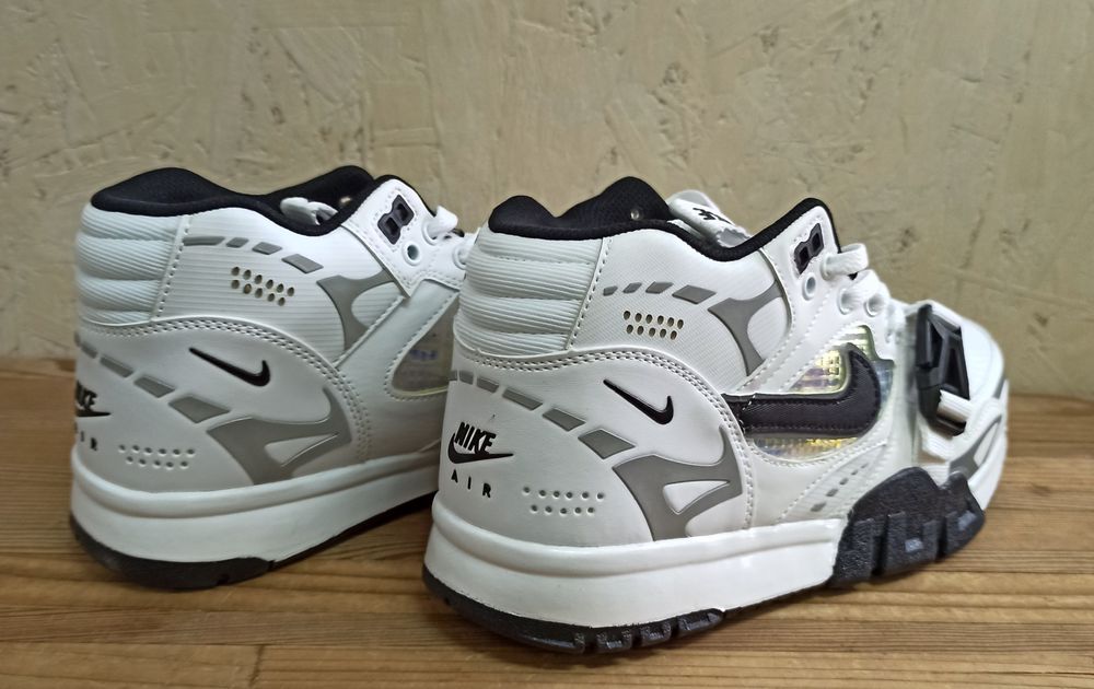 Nike Air Trainer 1 SP кроссовки мужские кожаные высокие белые