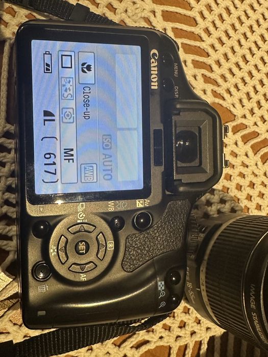 Canon 450d kit 2 lentes