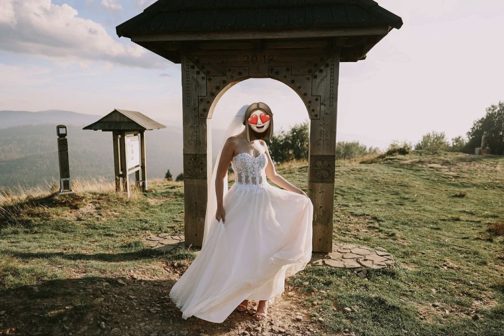 Suknia ślubna księżniczka