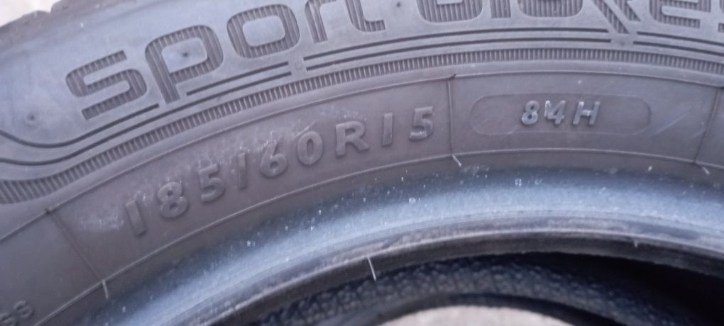 Opony 2szt 185/60/15 84H Dunlop Sport Bluresponse 2021 Jak Nowe